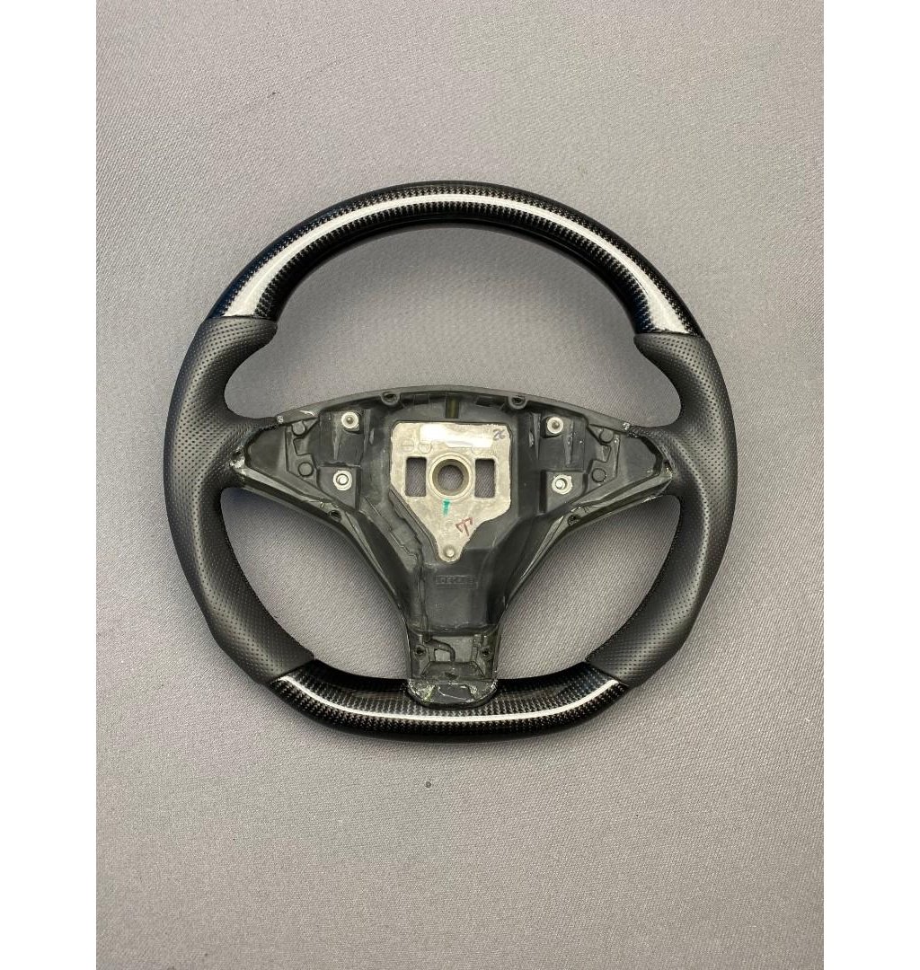 Volante Tesla in pelle di carbonio-Tesla
