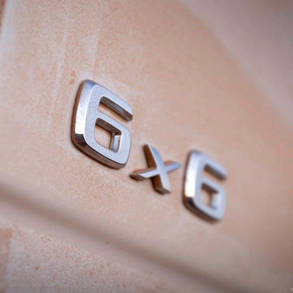 Metallic-Embleme 6x6 für Mercedes-Benz W463 6x6-G Class W463 6x6