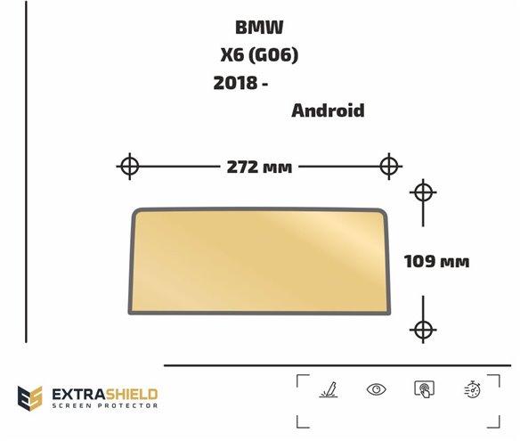 BMW X6 (G06) 2018 - Oggi la protezione multimediale Android ExtraShield per i pannelli-X6 SERIES E71 F16 G06 BMW X6 (G06) 2018 - Oggi la protezione multimediale Android ExtraShield per i pannelli-X6 SERIES E71 F16 G06