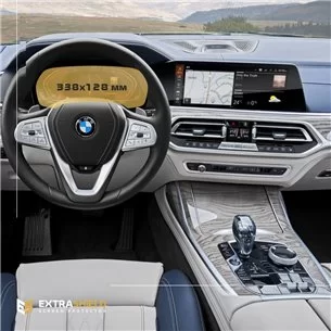 BMW X7 (G07) 2018 - Oggi Tachimetro digitale (senza sensore) 12,3 ExtraShield Screeen Protector-X7 SERIES