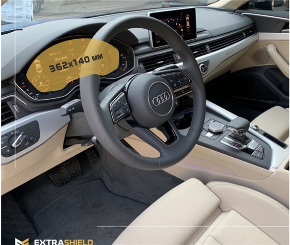 Audi A4 (B9) Pre-facelift 2015 - 2020 Digital Speedometer Analog 12 ExtraShield Screeen Protector-AUDI A4
