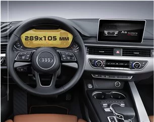 Audi A5 (F5) Pre-facelift 2016 - 2020 Digitaler Tacho Audi Virtual Cockpit 12 ExtraShield Screeen Protector-AUDI A5