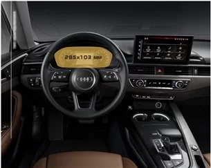 Audi A5 (F5) Facelift 2019 - Gegenwart Digitaler Tacho Audi Virtual Cockpit 12,3 ExtraShield Screeen Protector-AUDI A5