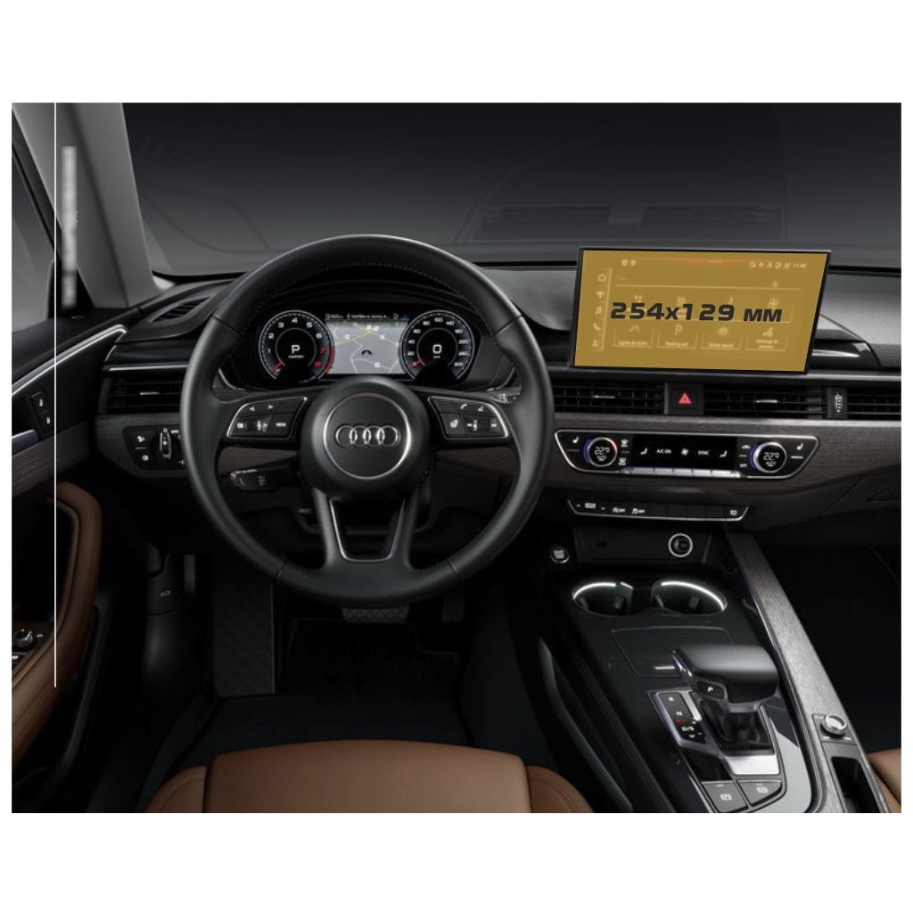 Audi A5 (F5) Facelift 2019 - Present Multimedia MMI 10,1 ExtraShield Screeen Protector-AUDI A5 Audi A5 (F5) Facelift 2019 - Present Multimedia MMI 10,1 ExtraShield Screeen Protector-AUDI A5