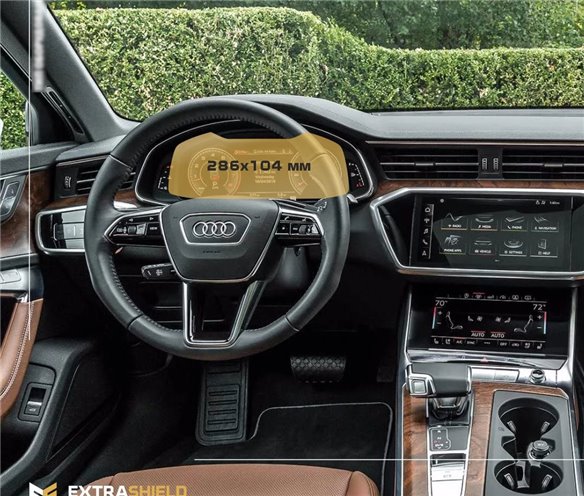Audi A6 (x8) 2018 - Oggi tachimetro digitale Audi Virtual Cockpit 12,3 ExtraShield Screeen Protector-AUDI A6