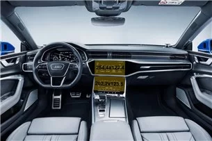 Audi A7 II (4K) 2017 - Heute Multimedia + Klimaautomatik 10,2-8,6 ExtraShield Screeen Protector-AUDI A7