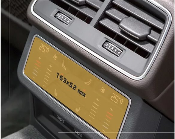 Audi A7 II (4K) 2017 - Heute Klimatisierung hinten ExtraShield Screeen Protector-AUDI A7 Audi A7 II (4K) 2017 - Heute Klimatisierung hinten ExtraShield Screeen Protector-AUDI A7