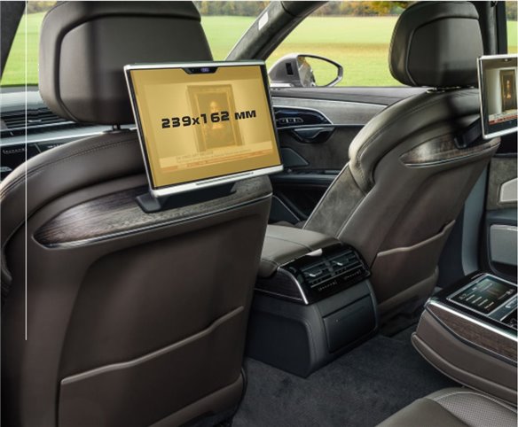 Audi A8 (D5) 2017 - Oggi monitor passeggeri (2 pezzi,) 12,5 ExtraShield Screeen Protector-AUDI A8