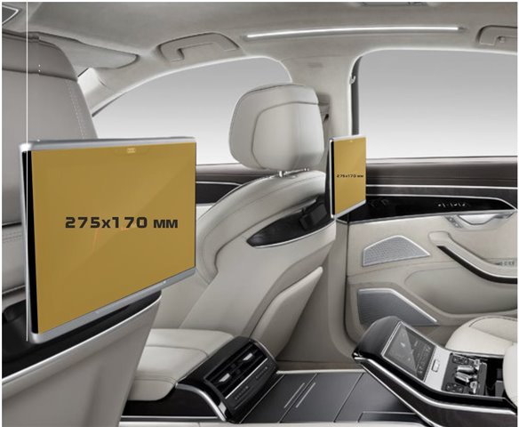 Audi A8 (D5) 2022 - Present Passenger monitors (2pcs,) ExtraShield Screeen Protector-AUDI A8