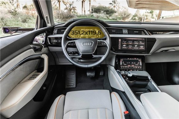 Audi E-tron 2018 - Presente Tachimetro digitale 12,3 ExtraShield Screeen Protector-E-Tron GT