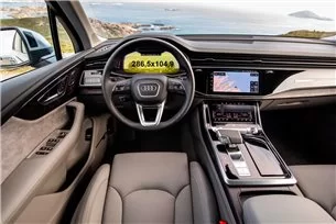 Audi Q7 II (4M) Facelift 2019- Attuale tachimetro digitale Audi Virtual Cockpit 12,3 286,5x104,9 xx ExtraShield Screeen-AUDI Q7