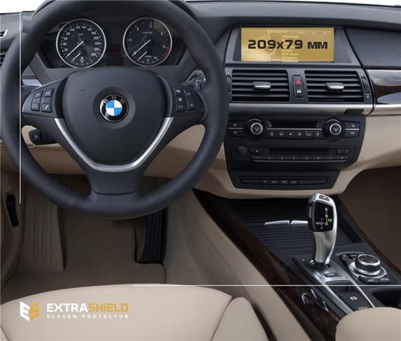 BMW X5 (E70) 2006 - 2010 Multimedia 8,8 ExtraShield Screeen Protector-X5 SERIES E53 E70 F15