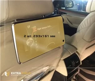 BMW X6 (G06) 2015 - Oggi monitor passeggeri (2 pezzi,) 10,2 ExtraShield Screeen Protector-X6 SERIES E71 F16 G06