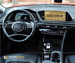 Hyundai Sonata 2019 - Attuale Multimedia 10,25 ExtraShield Screeen Protector-SONATA