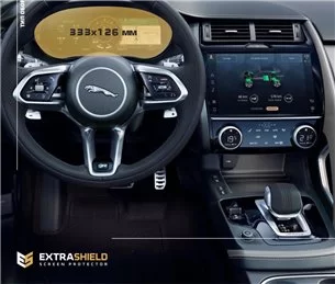 Jaguar E-Pace 2020 - Presente display multifunzione a colori 12,3'' ExtraShield Screeen Protector-E-Pace