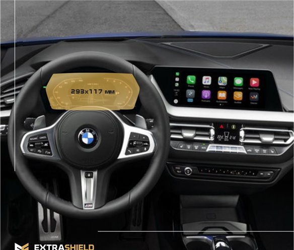 BMW Serie 1 (F40) 2019 - Oggi Tachimetro digitale BMW Live Cockpit Professional 10,25 ExtraShield Screeen Protector-1 Series E81