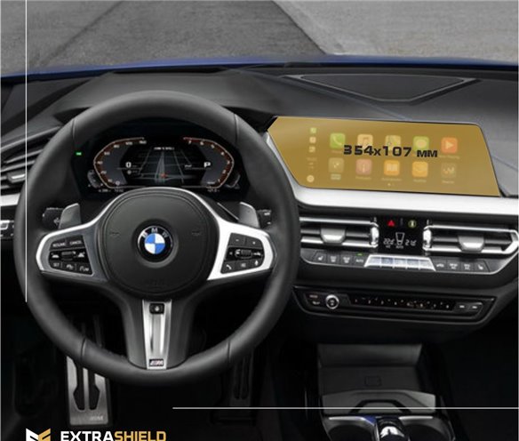 BMW 1 Series (F40) 2019 - Present Multimedia 10,25 ExtraShield Screeen Protector-1 Series E81 E82 E87 E88 BMW 1 Series (F40) 2019 - Present Multimedia 10,25 ExtraShield Screeen Protector-1 Series E81 E82 E87 E88