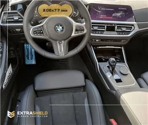BMW Serie 3 (G20) 2018 - Oggi Tachimetro digitale (centrale) 12,3 ExtraShield Screeen Protector-3 SERIES E30 E36 E46 E90 E91 F30