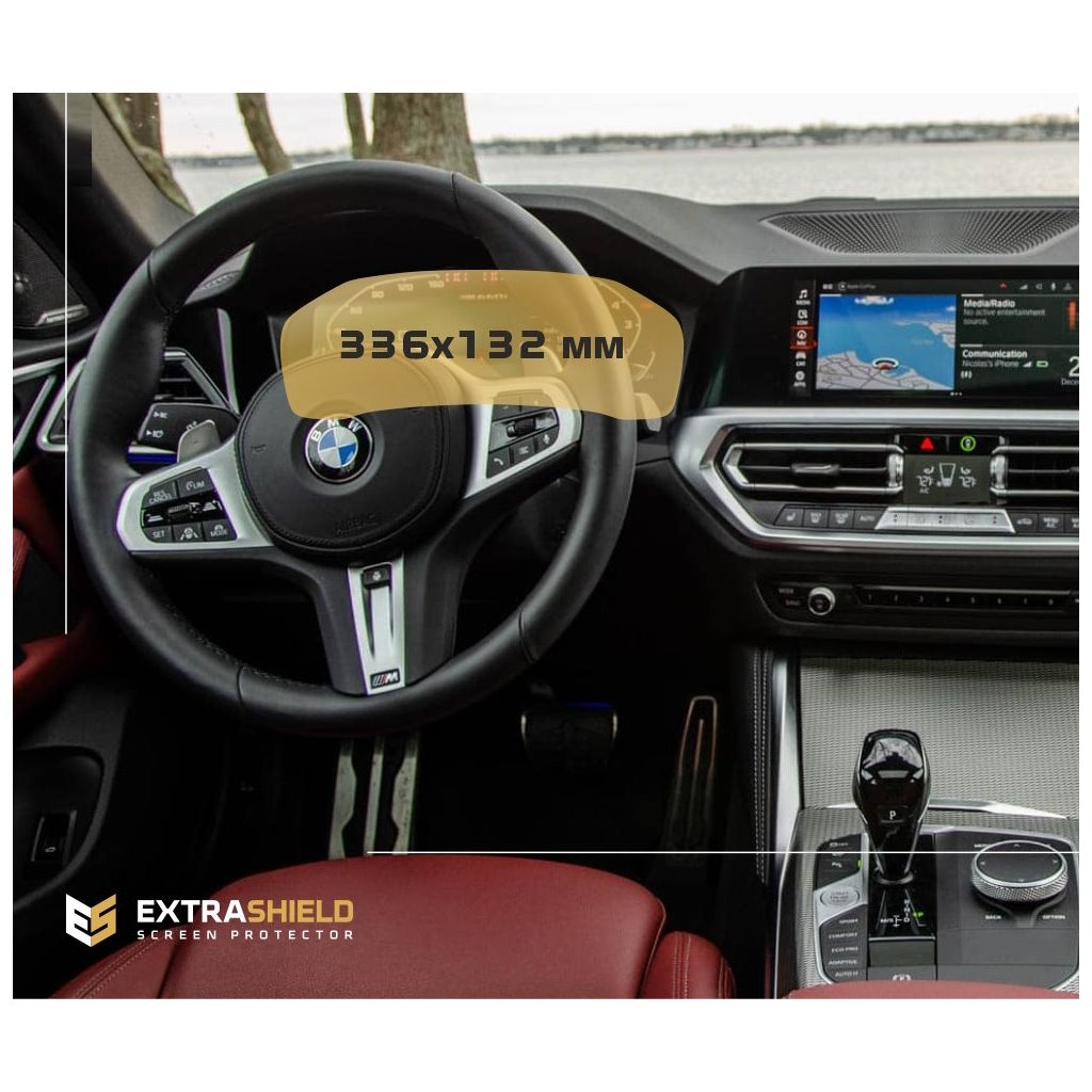 BMW 4 Series (G22) 2020 - Present Digital Speedometer (without sensor) 12,3 ExtraShield Screeen Protector-4 SERIES F36 BMW 4 Series (G22) 2020 - Present Digital Speedometer (without sensor) 12,3 ExtraShield Screeen Protector-4 SERIES F36