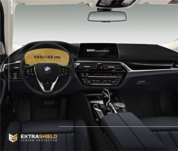 BMW Serie 5 (G30) 2016 - 2020 Tachimetro digitale (pulsante sinistro) 12,3 ExtraShield Screeen Protector-G30 G31 G38 2017– BMW Serie 5 (G30) 2016 - 2020 Tachimetro digitale (pulsante sinistro) 12,3 ExtraShield Screeen Protector-G30 G31 G38 2017–