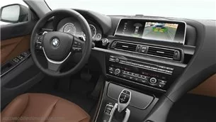 BMW Serie 6 (F12) 2011 - 2018 Barra di protezione parabrezza Multimedia NBT EVO 10.2 ExtraShield-6 SERIES E63
