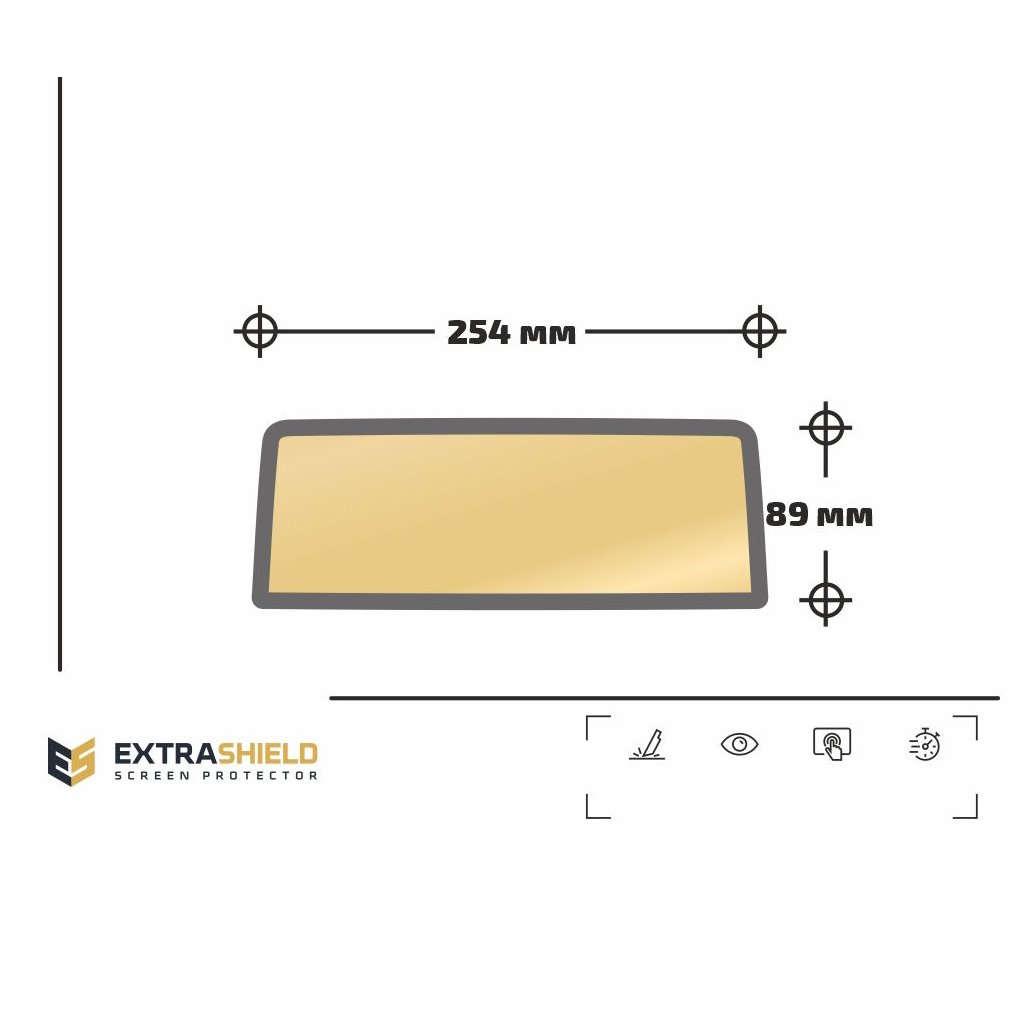 BMW Serie 7 (F01/F02) 2012 - 2015 Multimedia NBT EVO 10,2 ExtraShield protezione pannellabile-7 SERIES