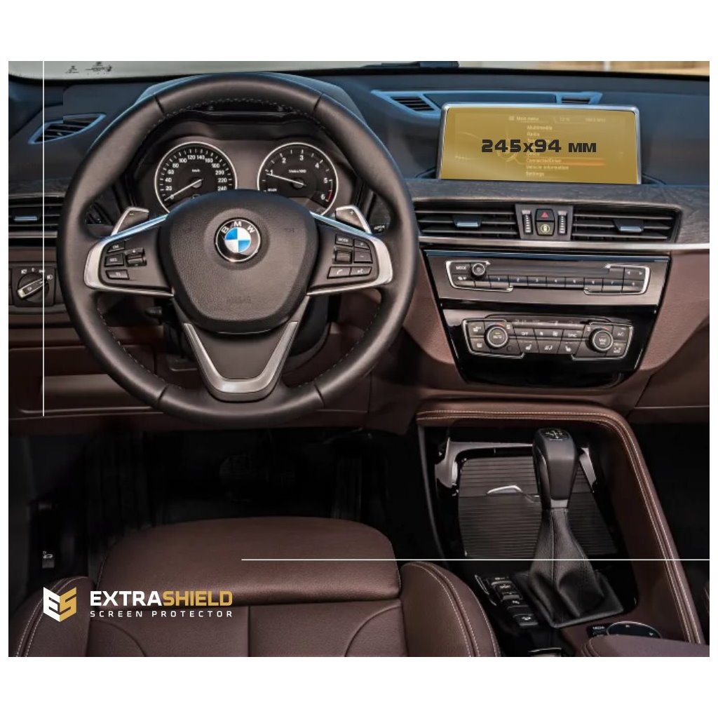 BMW X1 (F48) 2015 - 2019 Multimedia 8,8 Protezione parabrezza ExtraShield-X1 SERIES E84