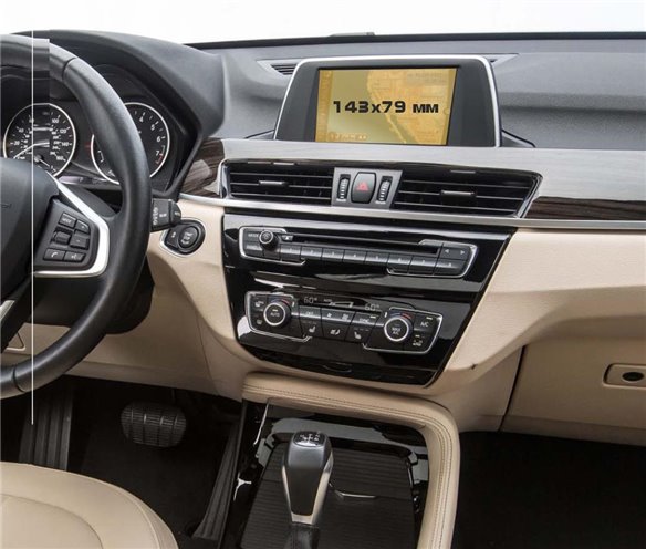 BMW X2 (F39) 2017 - Present Multimedia 6,5 ExtraShield Screeen Protector-X2 F39