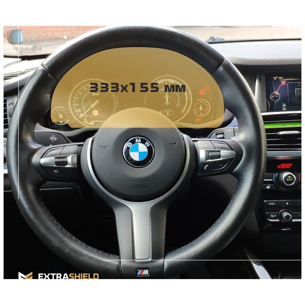BMW X3 (F25) 2010 - 2017 Tachimetro digitale analogico ExtraShield Screeen Protector-X3 SERIES E83 F25 G01 BMW X3 (F25) 2010 - 2017 Tachimetro digitale analogico ExtraShield Screeen Protector-X3 SERIES E83 F25 G01