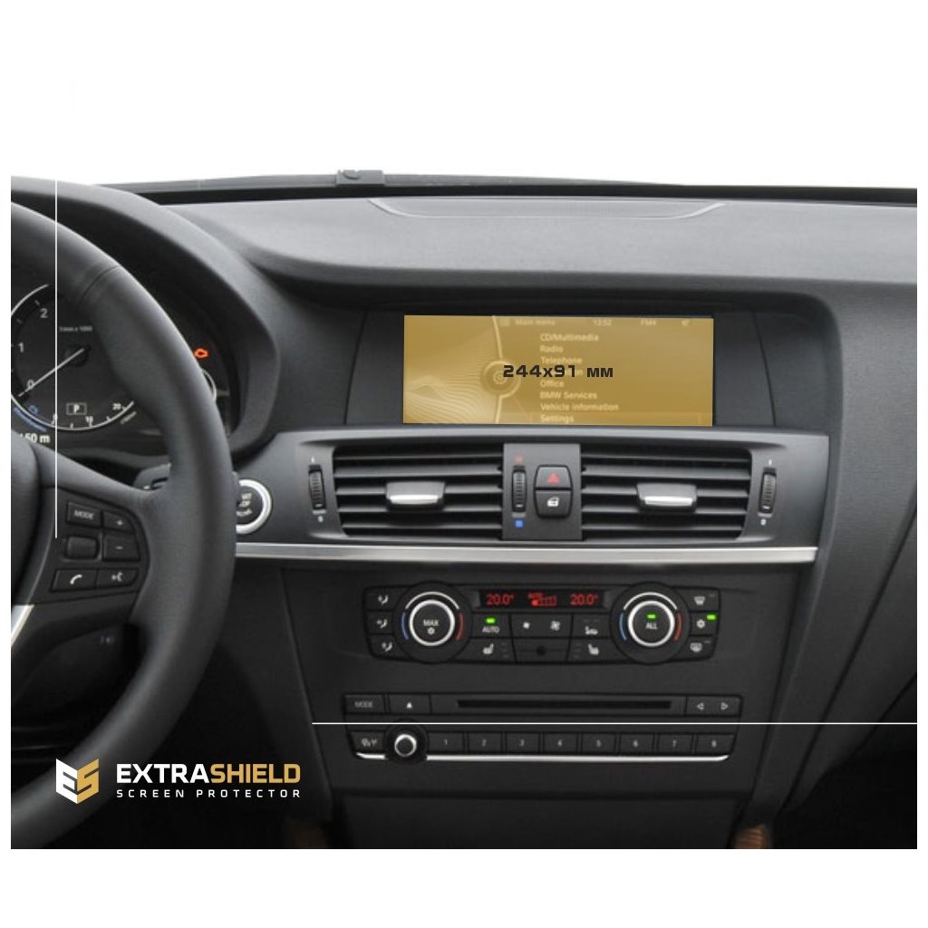 BMW X3 (F25) 2014 - 2017 Multimedia NBT 8,8 Protezione ExtraShield-X3 SERIES E83 F25 G01 BMW X3 (F25) 2014 - 2017 Multimedia NBT 8,8 Protezione ExtraShield-X3 SERIES E83 F25 G01