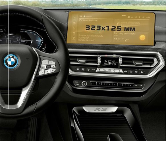 BMW X3 (G01) 2021 - Heute Multimedia 12,3 ExtraShield Verkleidungsschutz-X3 SERIES E83 F25 G01