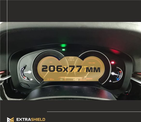 BMW 6 Series (G32) 2017 - 2020 Digital Speedometer (Central) 12,3 ExtraShield Screeen Protector-6 SERIES E63