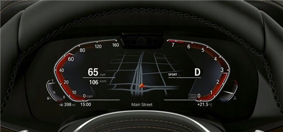 BMW 6 Series (G32) 2017 - 2020 Digital Speedometer (with sensor) 12,3 ExtraShield Screeen Protector-6 SERIES E63