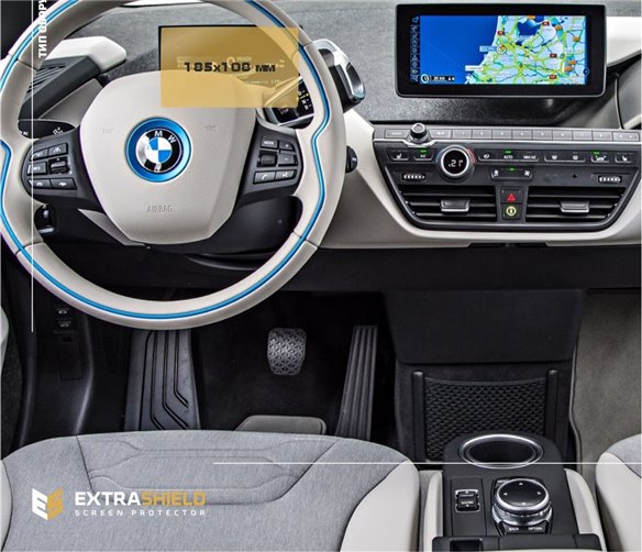 BMW i3 2013 - 2020 Digitaler Tacho ExtraShield Screeen Protector-i-Series BMW i3 2013 - 2020 Digitaler Tacho ExtraShield Screeen Protector-i-Series