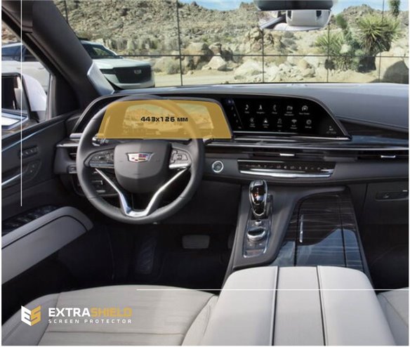 Cadillac Escalade 2021 - attuale tachimetro digitale 14,2 ExtraShield Screeen Protector-CADILLAC