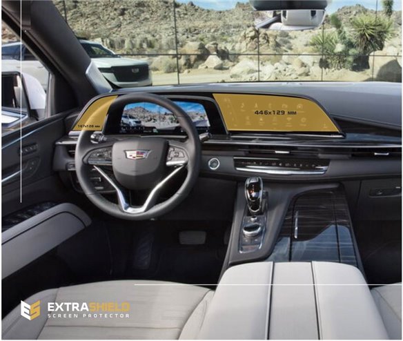 Sistema multimediale Cadillac Escalade 2021 - Presente 16,9 x 7,2 ExtraShield Screeen Protector-CADILLAC