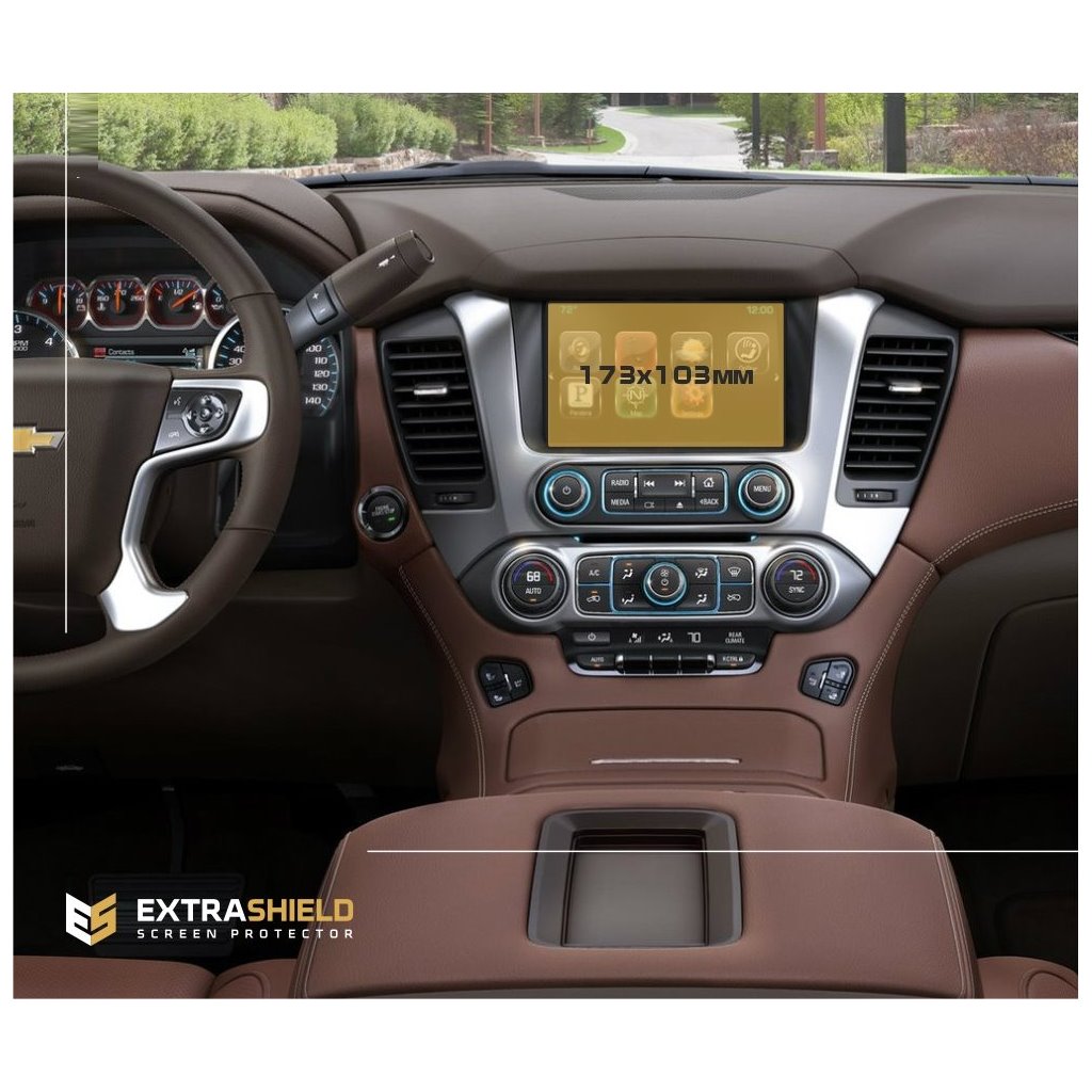 Chevrolet Tahoe 2013 - 2021 Multimedia 9 ExtraShield Screeen Protector-TAHOE