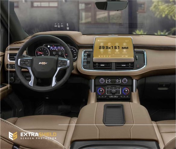 Chevrolet Tahoe 2019 - 2022 Multimedia ExtraShield Screeen Protector-TAHOE Chevrolet Tahoe 2019 - 2022 Multimedia ExtraShield Screeen Protector-TAHOE