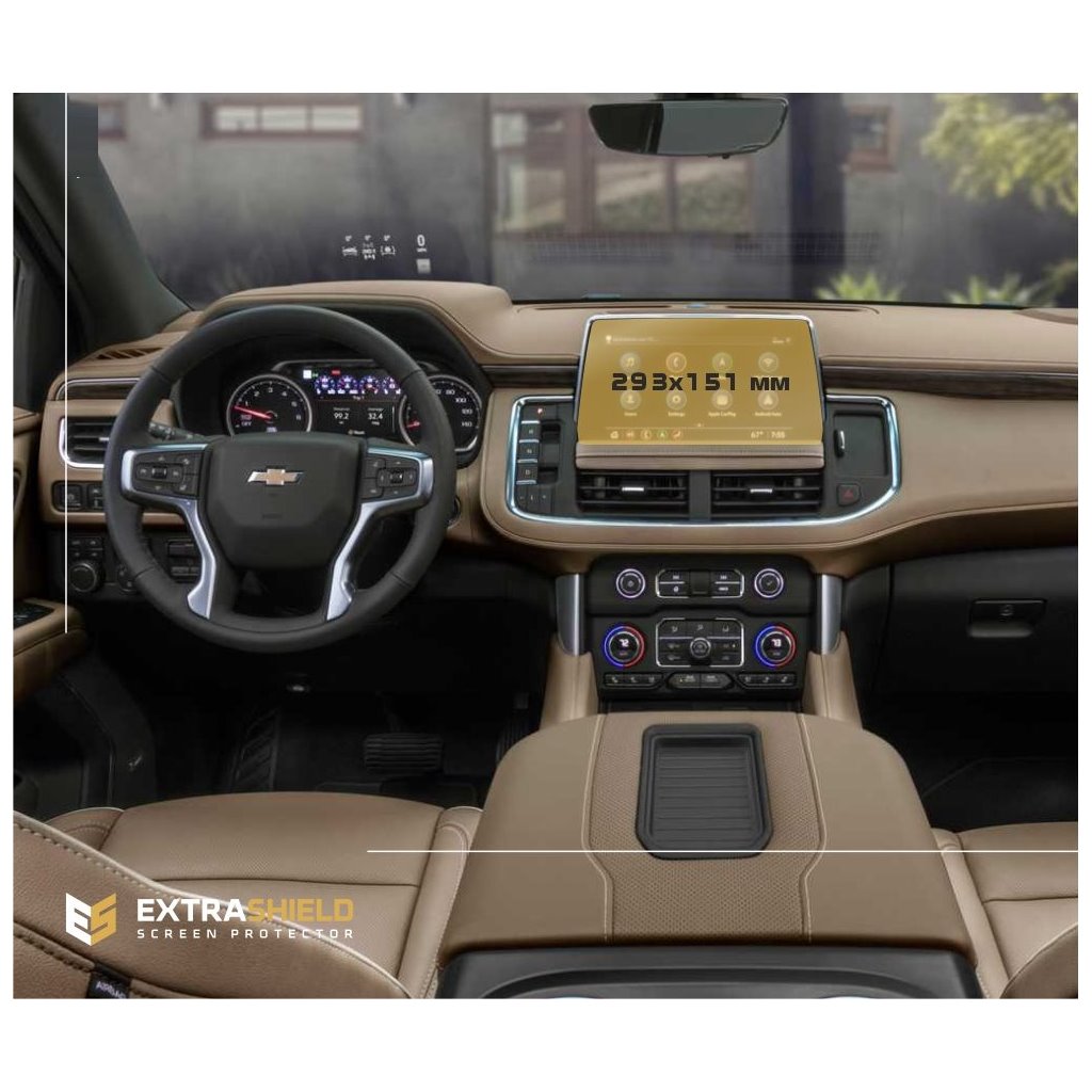 Chevrolet Tahoe 2019 - 2022 Multimedia ExtraShield Screeen Protector-TAHOE Chevrolet Tahoe 2019 - 2022 Multimedia ExtraShield Screeen Protector-TAHOE