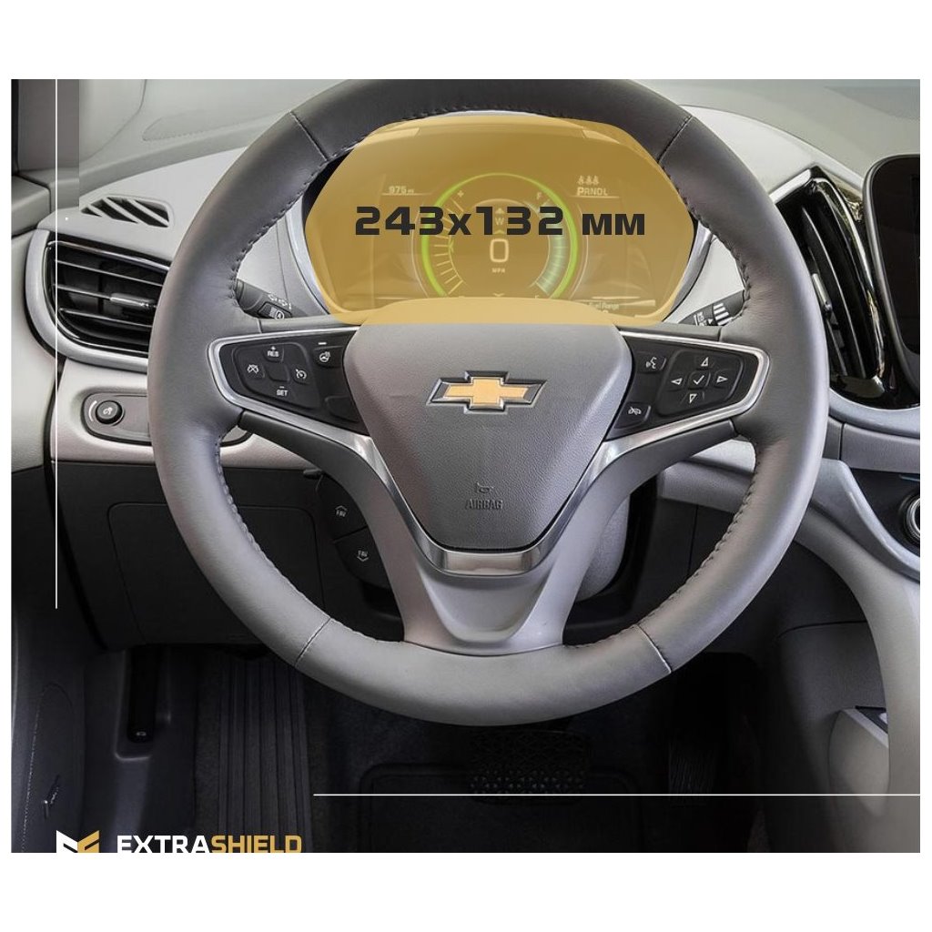 Chevrolet Volt 2015 - 2019 Digital Speedometer 8 ExtraShield Screeen Protector-CHEVROLET Chevrolet Volt 2015 - 2019 Digital Speedometer 8 ExtraShield Screeen Protector-CHEVROLET