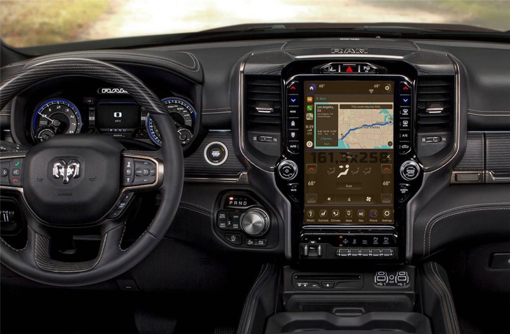 Dodge Ram 2019 - Present Multimedia 12 ExtraShield Screeen Protector-RAM Dodge Ram 2019 - Present Multimedia 12 ExtraShield Screeen Protector-RAM