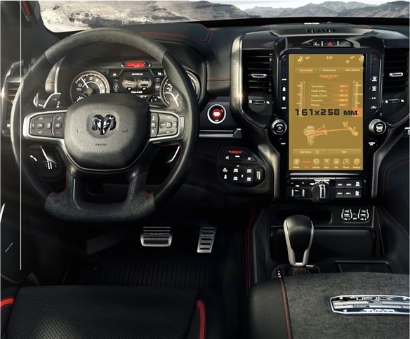 Dodge Ram TRX 2021 - Present Multimedia 12 ExtraShield Screeen Protector-RAM