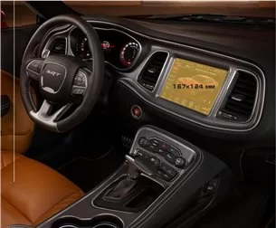 Dodge Challenger 2021 - attuale Multimedia 8,4 ExtraShield Screeen Protector-CHALLENGER