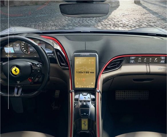 Ferrari Roma 2019 - Presente Multimedia 8.4 ExtraShield Screeen Protector-FERRARI Ferrari Roma 2019 - Presente Multimedia 8.4 ExtraShield Screeen Protector-FERRARI