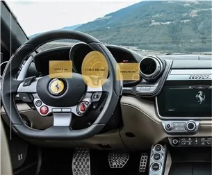 Ferrari GTC4 Lusso 03.2016 - Presente Tachimetro digitale Copertura protettiva ExtraShield-FERRARI