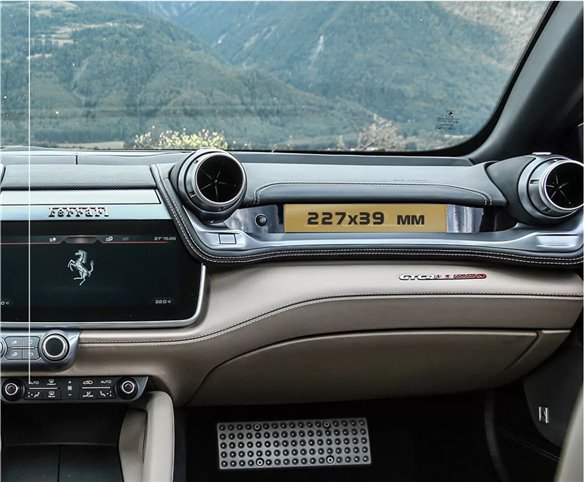 Ferrari GTC4Lusso 03.2016 - Present Multimedia passenger ExtraShield Screeen Protector-FERRARI Ferrari GTC4Lusso 03.2016 - Present Multimedia passenger ExtraShield Screeen Protector-FERRARI