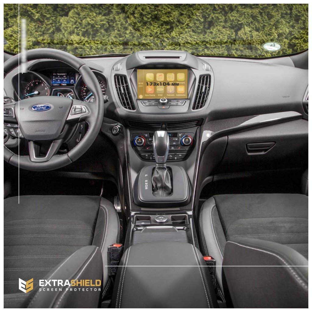 Ford Kuga 2016 - 2019 Vollfarb-LCD-Monitor 8 Touchscreen ExtraShield Screeen Protector-KUGA