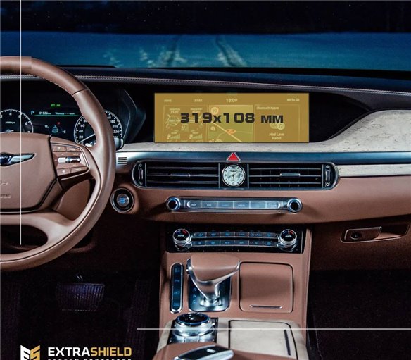 Genesis G90 2018 - Present Multimedia Lexicon 12,3 ExtraShield Screeen Protector-GENESIS