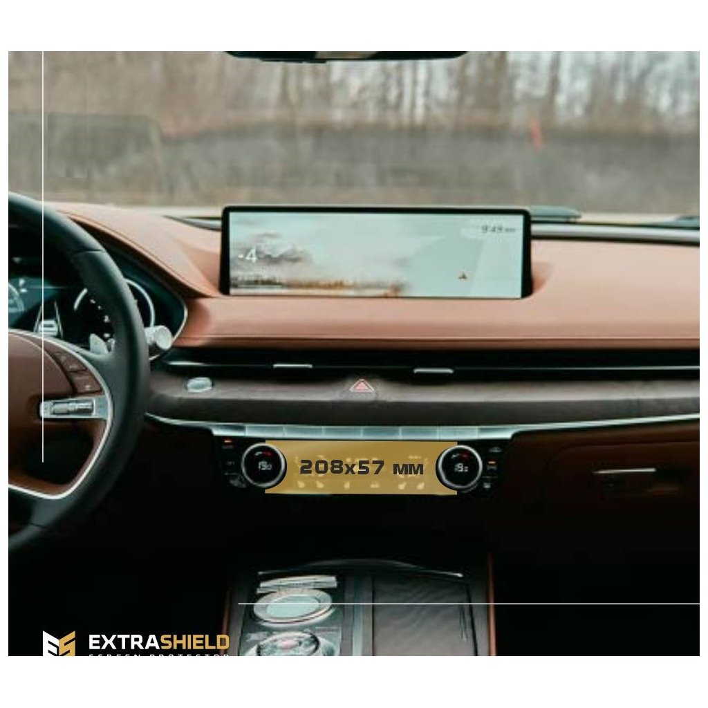 Genesis GV80 2020 - Present Passenger monitors (2pcs,) 9 ExtraShield Screeen Protector-GENESIS Genesis GV80 2020 - Present Passenger monitors (2pcs,) 9 ExtraShield Screeen Protector-GENESIS