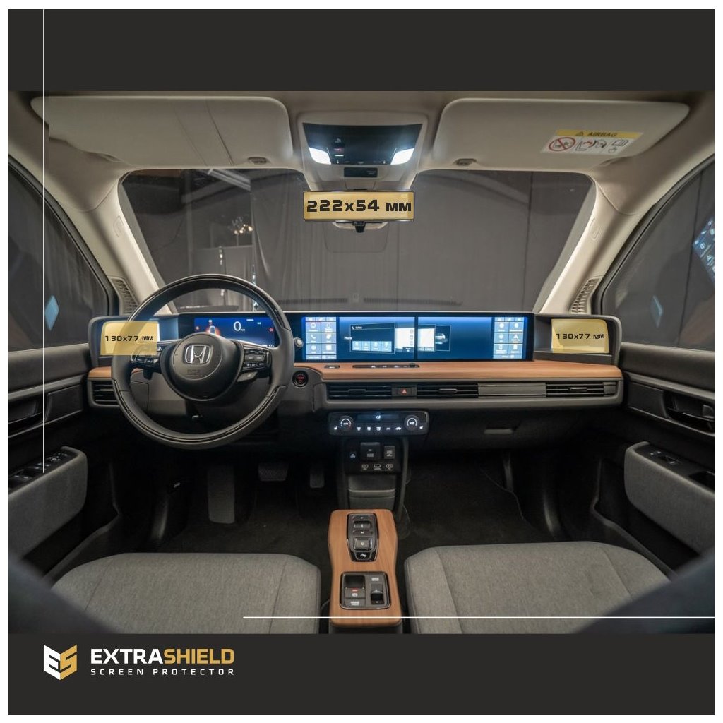 Honda E 2019 - Presente specchietto retrovisore, display specchio laterale (2 pezzi,) ExtraShield Screeen Protector-HONDA Honda E 2019 - Presente specchietto retrovisore, display specchio laterale (2 pezzi,) ExtraShield Screeen Protector-HONDA